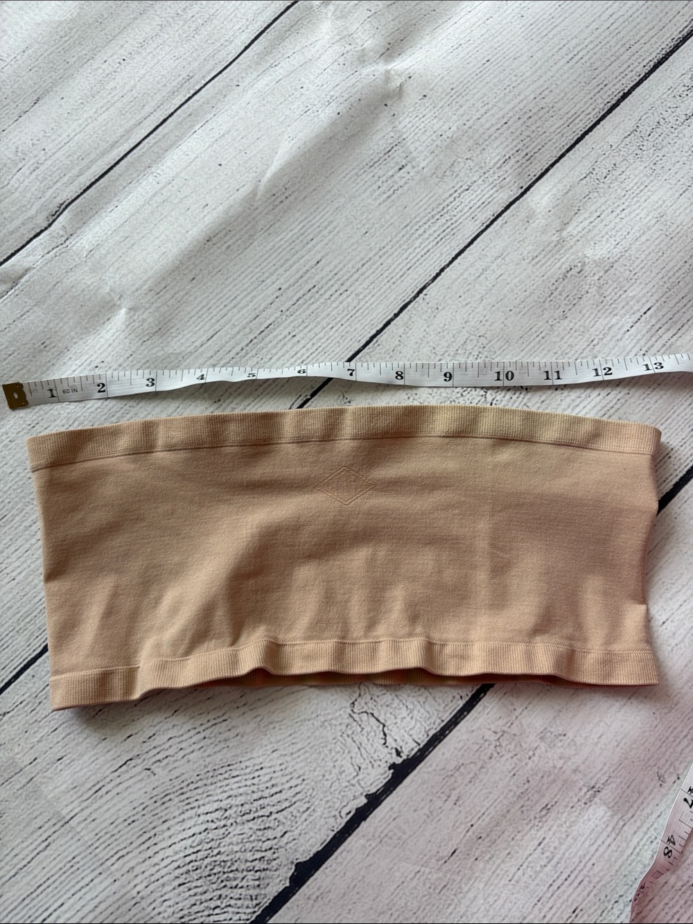 Ralph Lauren Cream Seamless Bandeau Bra Size 1